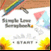 Simple Love Scrapbook