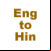 Dictionary for English to Hindi